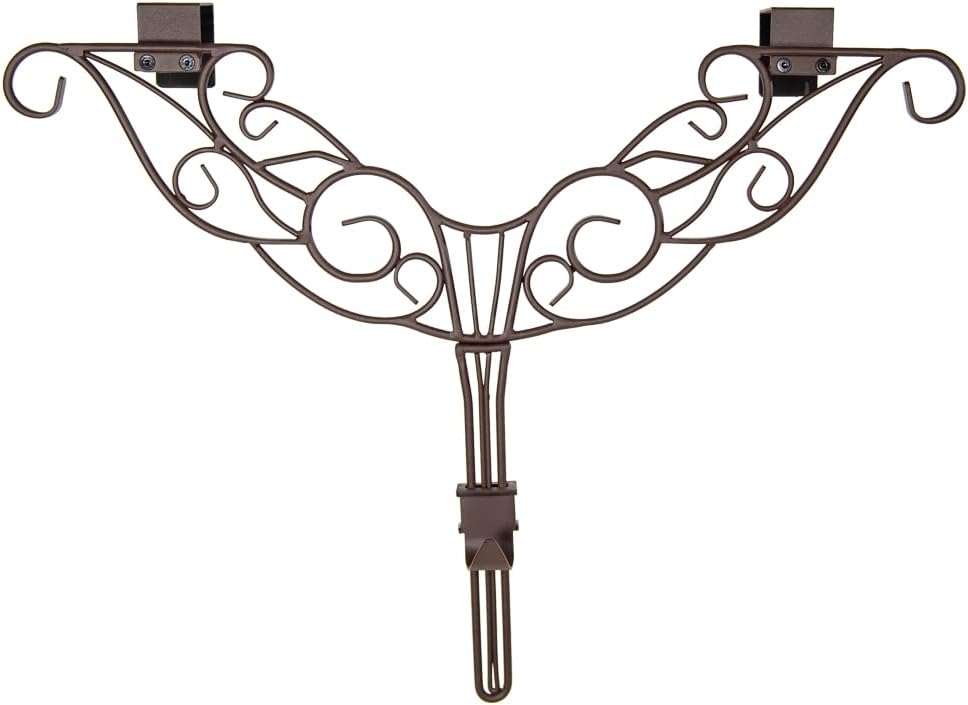 [Front Door WREATH HANGER] - Antler Design | ADJUSTABLE Hook Length for Tall and Small Doors | PADDING to Prevent Damage like Scratch and Dents | Heavy Duty Cast Iron Metal Hangar (White)